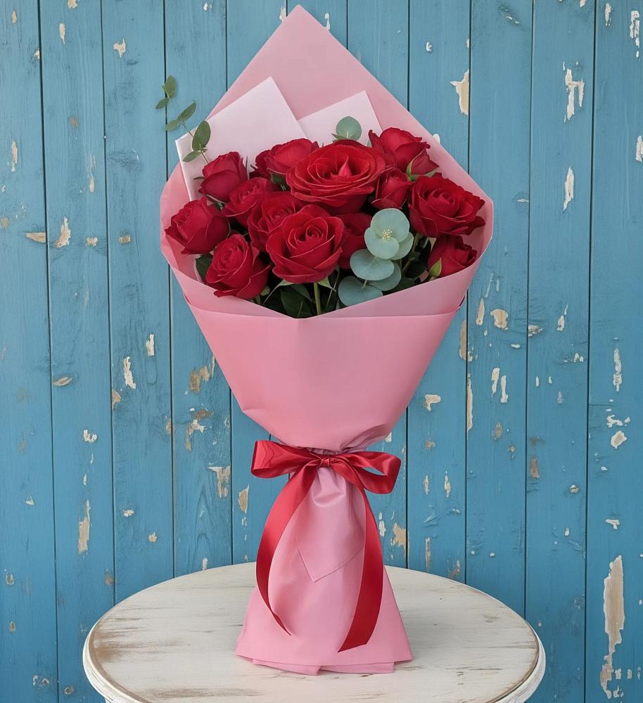 Букет цветов из: Розы в Степной