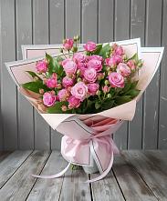 Букет Розовый кустик в Степной