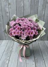 Букет цветов из:  Хризантемы #REPLACE_PRED# Степной