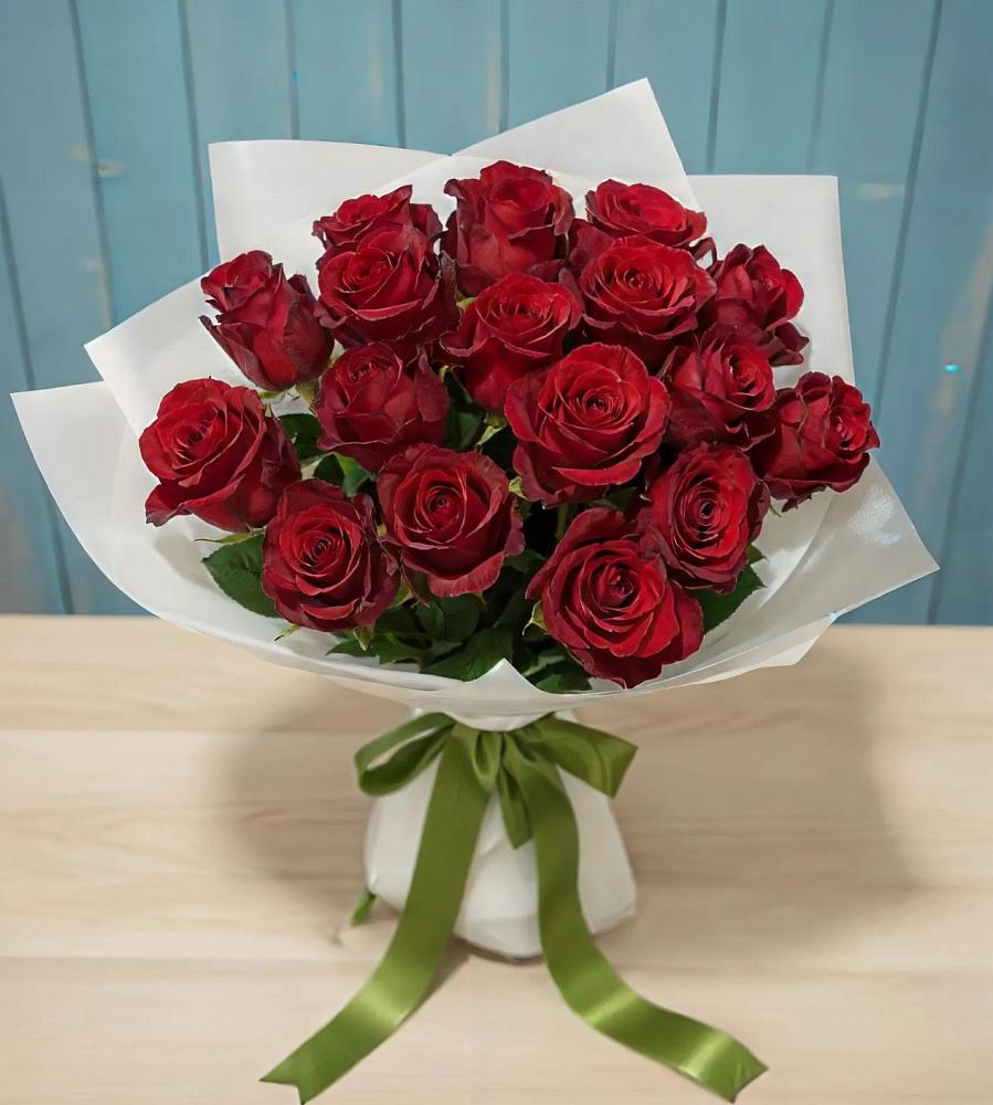 Букет Красные розы в Степной