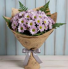 Букет цветов из:  Хризантемы в Степной