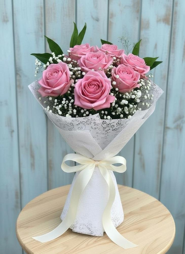 Букет цветов из: Розы в Степной