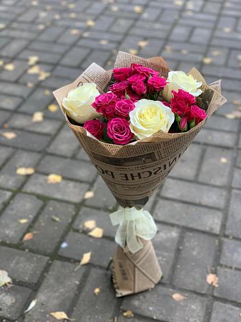 Букет цветов из: Розы в Степной
