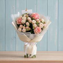 Букет голос любви в Степной Букет цветов из:  Розы в Степной