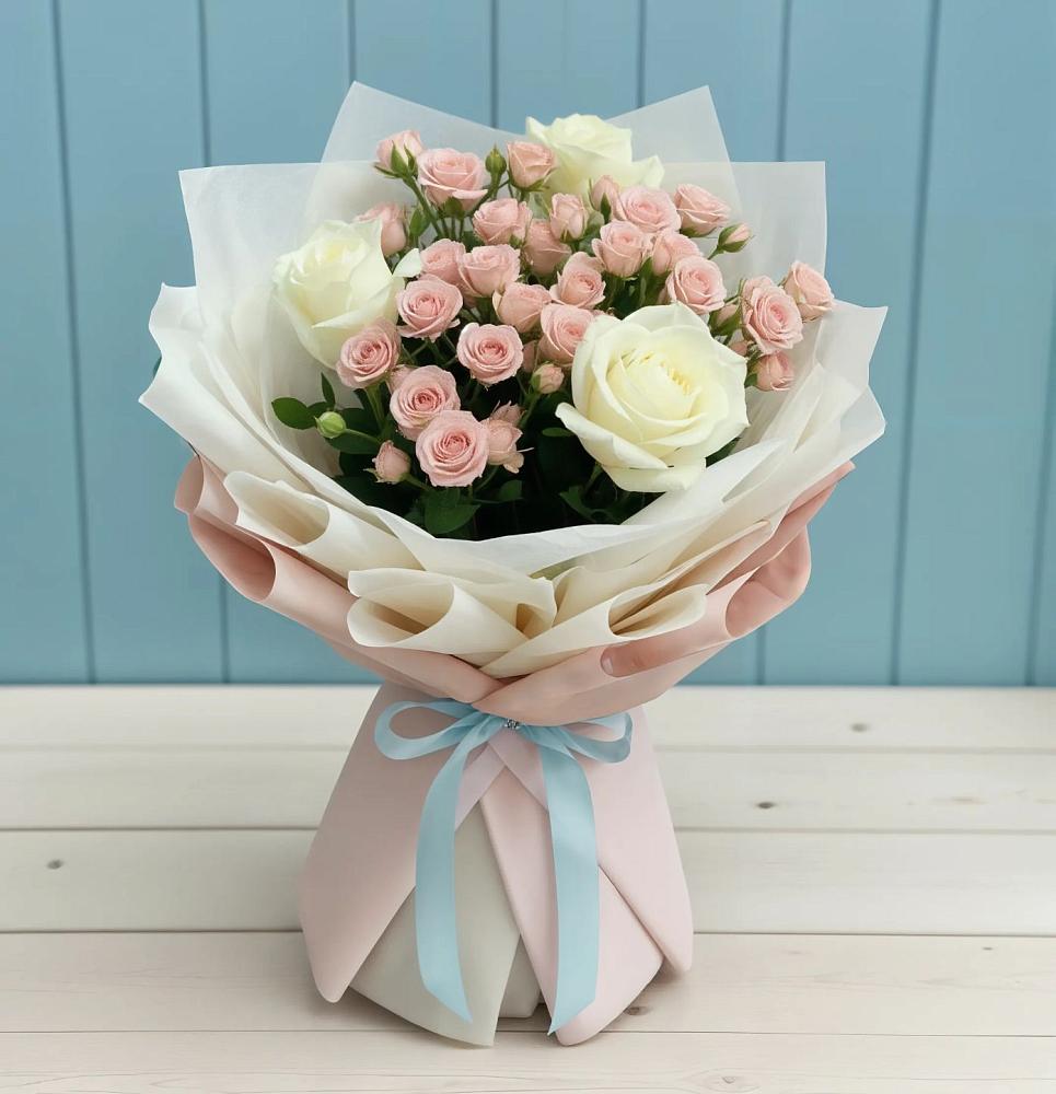 Букет цветов из: Розы в Степной