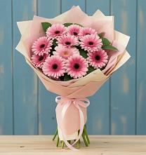 Букет цветов из:  Герберы в Степной