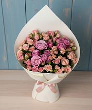 Букет цветов из:  Розы в Степной